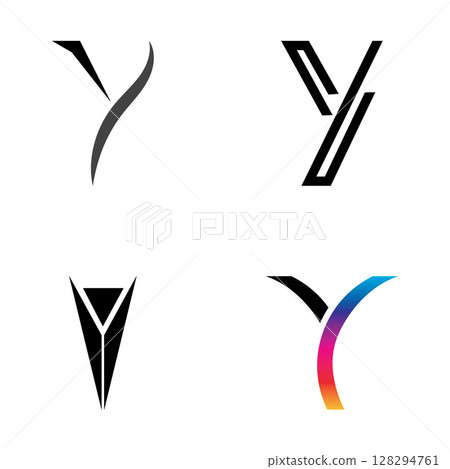 Letter Y Logo Design Vector Graphic 128294761