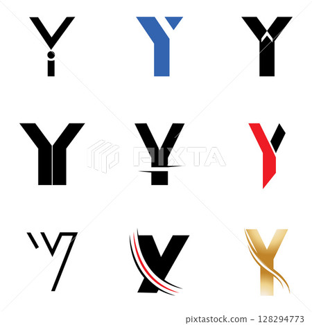 Letter Y Logo Design Vector Graphic 128294773