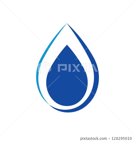 Water Logo Design Graphic Illustration Water Logo Design Graphic Illustration 128295010