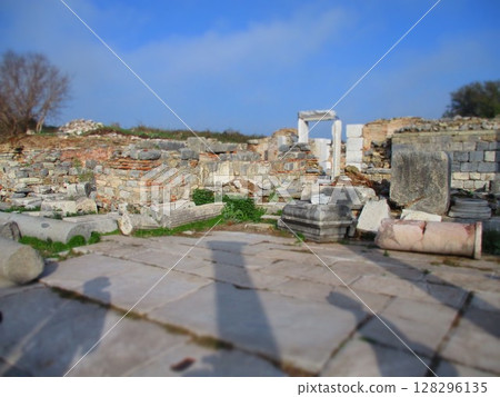 Türkiye Ephesus ruins diorama style Türkiye Ephesus ruins diorama style 128296135