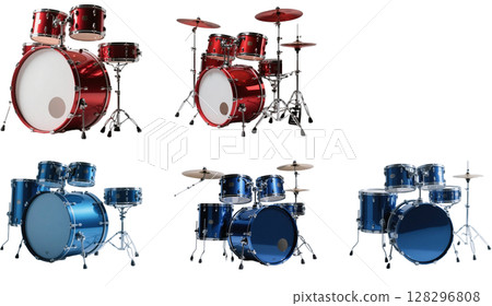 紅藍鼓組 128296808