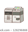 多功能影印機、便利商店、可愛 128296888