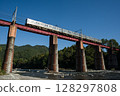 Arakawa Bridge on the Chichibu Railway 128297808