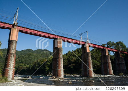 秩父鐵道荒川橋 秩父鐵道荒川橋 128297809