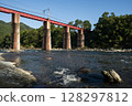 Arakawa Bridge on the Chichibu Railway 128297812