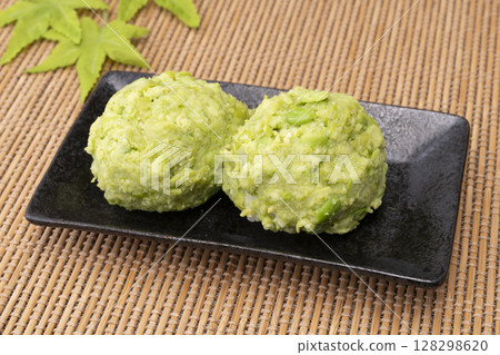 萩餅配毛豆醬 128298620