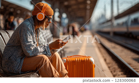 Traveler at Station 128300068