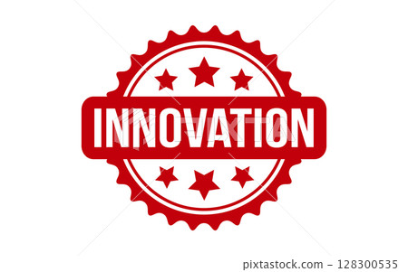 Innovation rubber grunge stamp seal vector 128300535