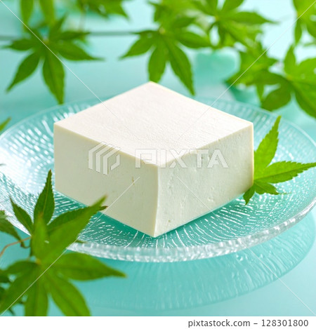 Cold tofu illustration 128301800