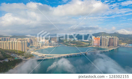 March 2 2025 Modern Urban Cityscape with Bridge and Surrounding March 2 2025 Modern Urban Cityscape with Bridge and Surrounding 128302155