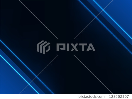 technology abstract background with neon blue lines on dark backdrop, futuristic glowing digital gradient wallpaper for tech design, minimal concept, high resolution visual technology abstract background with neon blue lines on dark backdrop, futuristic glowing digital gradient wallpaper for tech design, minimal concept, high resolution visual 128302307