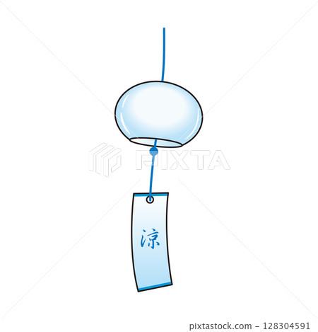 Wind bell illustration 128304591