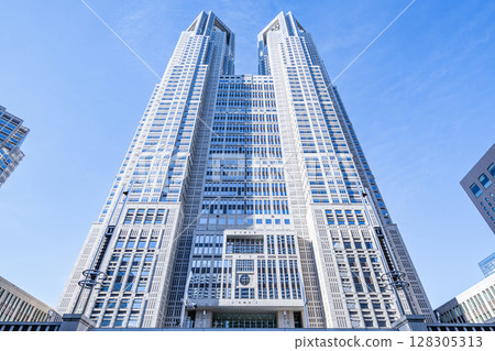 Tokyo Metropolitan Government Building in Shinjuku Ward, Tokyo 128305313