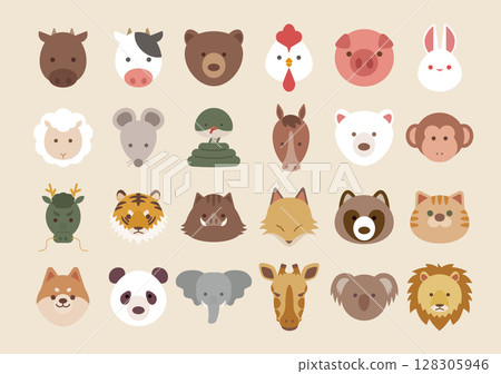 動物圖標 128305946