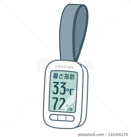 Heatstroke index meter Heatstroke alarm 128306170