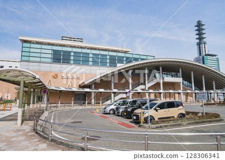靜岡市(靜岡縣)JR東靜岡站的風景 靜岡市(靜岡縣)JR東靜岡站的風景 128306341