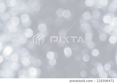 White polka dot blur background 128306472