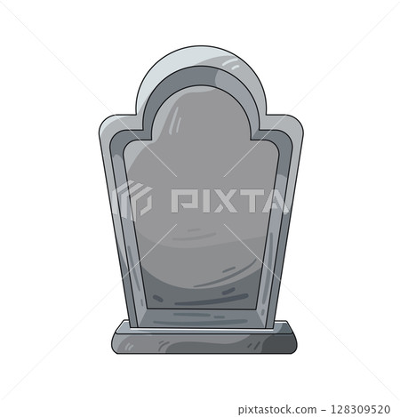 illustration of muslim grave 128309520