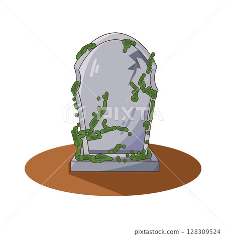 illustration of muslim grave 128309524