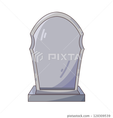 illustration of muslim grave 128309539