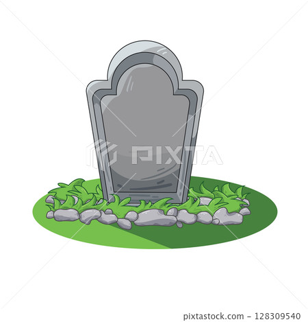 illustration of muslim grave illustration of muslim grave 128309540