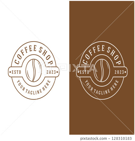 coffee bean icon vector coffee bean icon vector 128310183