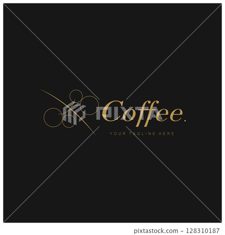 coffee bean icon vector coffee bean icon vector 128310187