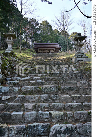 Hiyoshi Taisha Shrine in Shiga Prefecture - Head shrine of the approximately 3,800 Hiyoshi, Hie and Sanno shrines across the country Hiyoshi Taisha Shrine in Shiga Prefecture - Head shrine of the approximately 3,800 Hiyoshi, Hie and Sanno shrines across the country 128312579