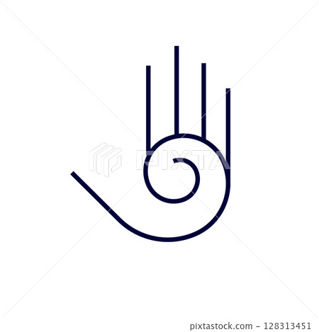 Hand Icon 128313451
