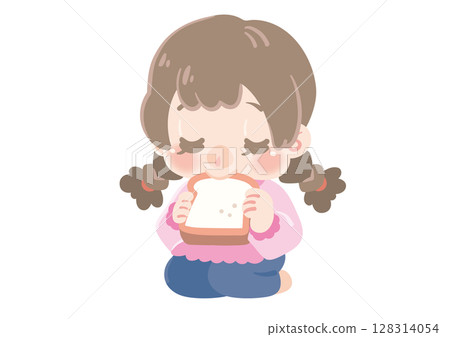 吃麵包的女孩 128314054