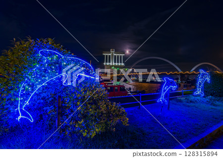 名古屋港夜景 128315894