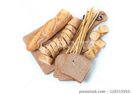 Assortment of Bread Products Assortment of Bread Products 128315950