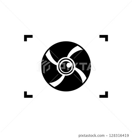 Camera Lens Icon 128316419