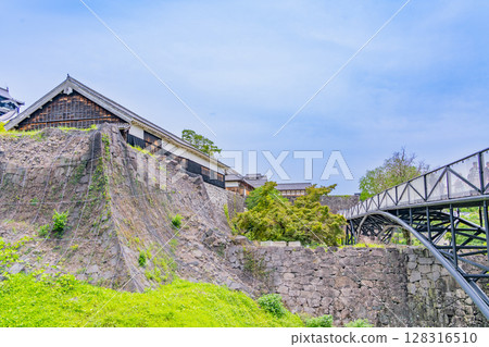 (Kumamoto Prefecture) Kumamoto Castle undergoing restoration work following earthquake damage (Kumamoto Prefecture) Kumamoto Castle undergoing restoration work following earthquake damage 128316510