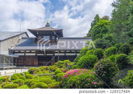 東福寺開山道新綠季節（京都市東山區） 128317484