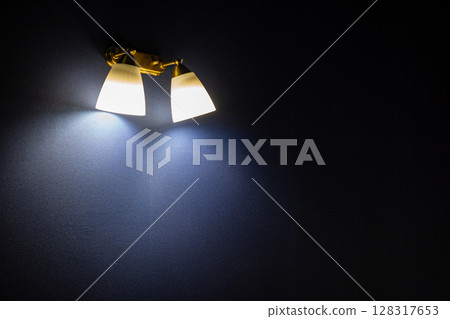Bracket light that lights up the darkness 128317653