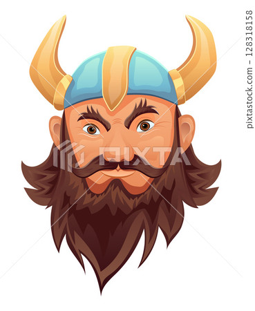 ancient fantasy warrior with stern face standing threatening pose in armor and with weapon cartoon vector illustration ancient fantasy warrior with stern face standing threatening pose in armor and with weapon cartoon vector illustration 128318158