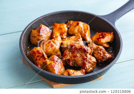 Grilled spicy meat Grilled spicy meat 128318806