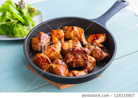 Grilled spicy meat Grilled spicy meat 128318807