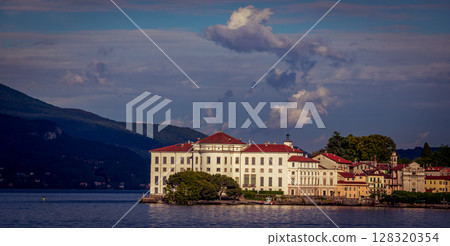 Borromean islands, lake maggiore, Stresa, italy 128320354