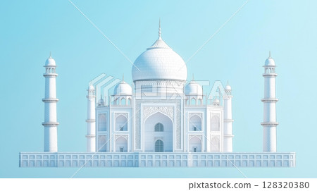 landmark, building, taj mahal 128320380