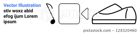 Golf club, square camera with triangular button, and minimalist sneaker. Ideal for sports, photography, leisure, outdoors, recreation, minimalism, modern design. Perfect for landing pages Golf club, square camera with triangular button, and minimalist sneaker. Ideal for sports, photography, leisure, outdoors, recreation, minimalism, modern design. Perfect for landing pages 128320460