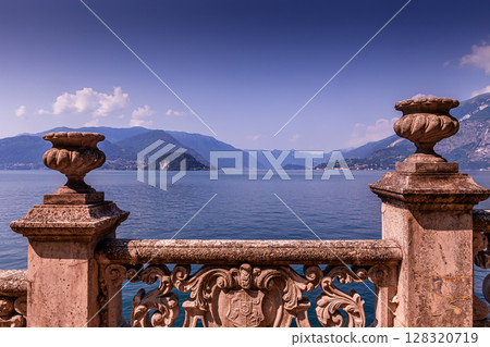 Villa Monastero, lake Como, Varenna, italy Villa Monastero, lake Como, Varenna, italy 128320719