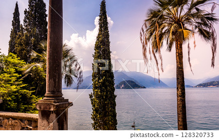 Villa Monastero, lake Como, Varenna, italy 128320733