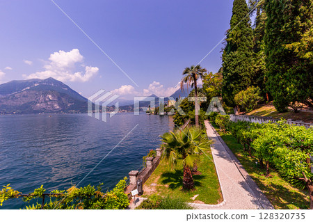 Villa Monastero, lake Como, Varenna, italy 128320735