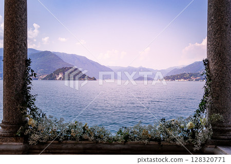 Villa Monastero, lake Como, Varenna, italy 128320771
