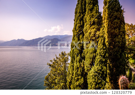 Villa Monastero, lake Como, Varenna, italy 128320779
