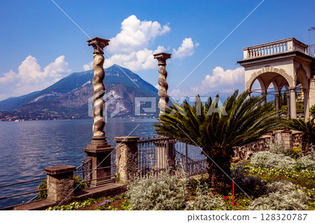 Villa Monastero, lake Como, Varenna, italy Villa Monastero, lake Como, Varenna, italy 128320787