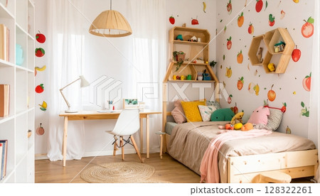 Fruit design children's room Fruit design children's room 128322261