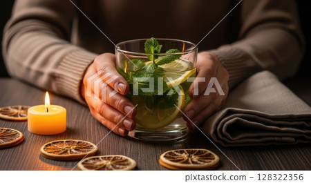 Evening Detox with Candlelight Evening Detox with Candlelight 128322356